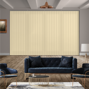 Luxe Beige Vertical Blinds