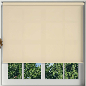 Luxe Beige Cordless Roller Blinds Frame