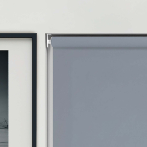 Luxe Blue Haze Cordless Roller Blinds Product Detail