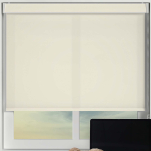 Luxe Cream Pelmet Roller Blinds Frame