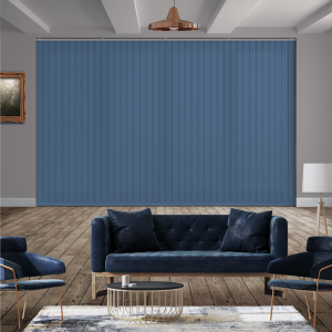 Luxe Denim Vertical Blinds
