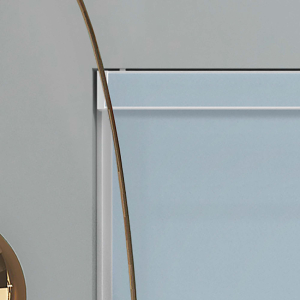 Luxe Smokey Blue No Drill Blinds Product Detail