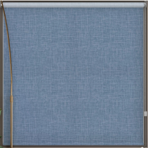 Lyra Blue Roller Blind Cropped Image