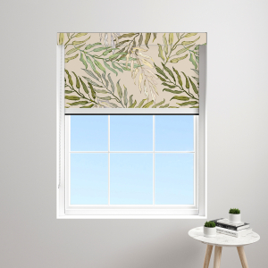 Majestic Palms Light XL Bloc Blinds Cassette Blinds Inside Fit Close Up