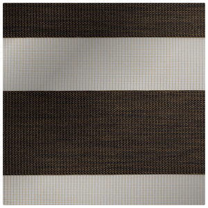 Marcy Coffee Day and Night Blind Fabric Scan