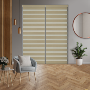 Mason Silver Grey Day and Night Blind Image 2