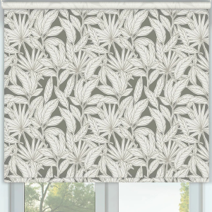 Maui Slate Cordless Roller Blinds Frame