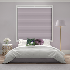Maven Dusk Pink Blackout Cordless Honeycomb Pleated Blind Closed