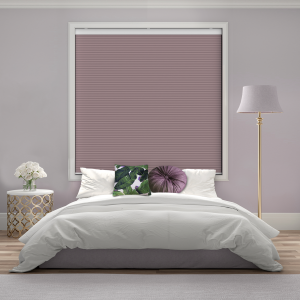 Maven Pink Blackout Cordless Honeycomb Pleated Blind Closed