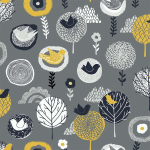 Meadowlark Midnight Cordless Roller Blinds Product Detail