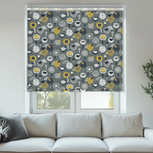 Meadowlark Midnight Roller Blinds