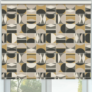 Mercer Ochre Cordless Roller Blinds Frame