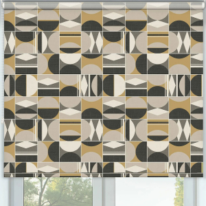 Mercer Ochre Roller Blinds Frame