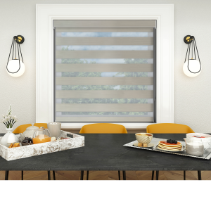 Milla Muted Grey Day and Night Blind