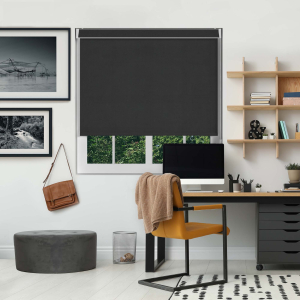 Mirage Solar Black No Drill Blinds