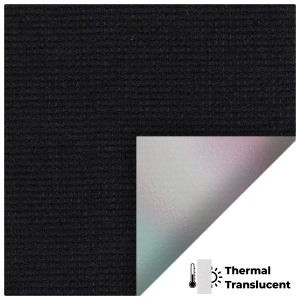 Mirage Solar Black Vertical Blinds Hardware