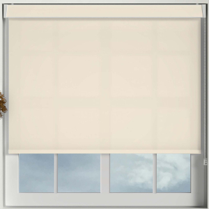 Mirage Solar Cream Pelmet Roller Blinds Frame