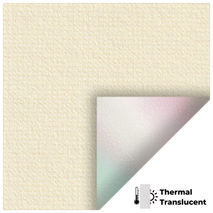 Mirage Solar Cream Roller Blinds Scan