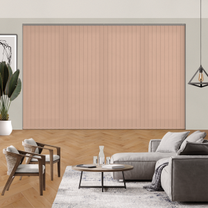 Mirage Solar Dark Beige Vertical Blinds