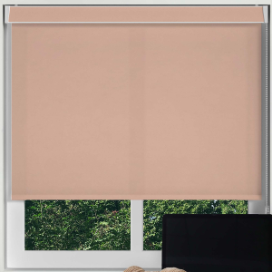 Mirage Solar Dark Beige Pelmet Roller Blinds Frame