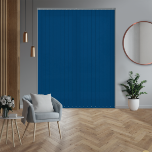 Mirage Solar Dark Blue Vertical Blinds