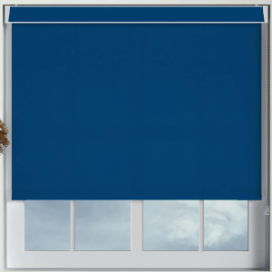 Mirage Solar Dark Blue No Drill Blinds Frame