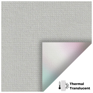 Mirage Solar Silver Pelmet Roller Blinds Scan