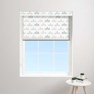 Mountain Etch XL Bloc Blinds Cassette Blinds Inside Fit Close Up