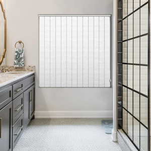Negev White Vertical Blinds