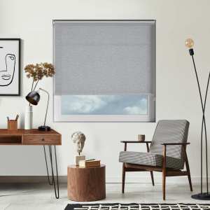 Nordic Solar Silver Roller Blinds