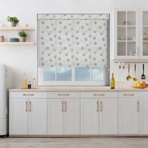 Odi Lime Pelmet Roller Blinds