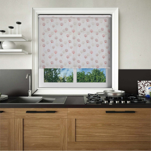 Odi Maroon Cordless Roller Blinds
