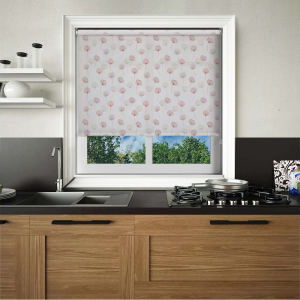 Odi Maroon Roller Blinds
