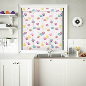 Odi Plum Pelmet Roller Blind