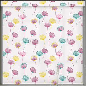 Odi Plum Pelmet Roller Blind Cropped Image