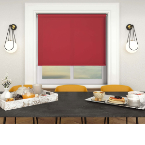 Origin Bright Red Cordless Roller Blinds