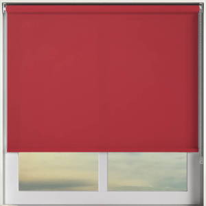 Origin Bright Red Roller Blinds Frame