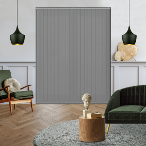 Origin Bullet Grey Vertical Blinds