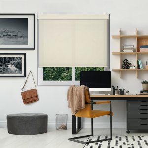 Origin Delicate Cream Pelmet Roller Blinds