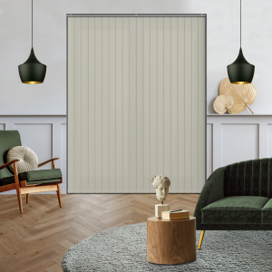 Origin Grey Whisper Vertical Blinds