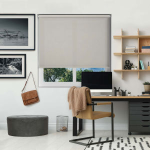 Origin Grey Whisper Cordless Roller Blinds
