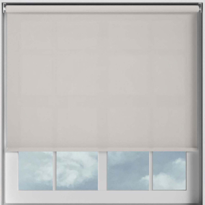 Origin Grey White Cordless Roller Blinds Frame
