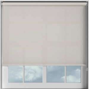 Origin Grey White Roller Blinds Frame