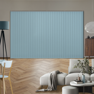 Origin Pastel Blue Vertical Blinds