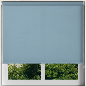 Origin Pastel Blue Roller Blinds Frame