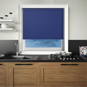 Origin Rich Blue Roller Blinds