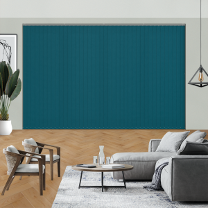 Origin Rich Teal Vertical Blinds