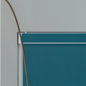 Origin Rich Teal Pelmet Roller Blinds Product Detail
