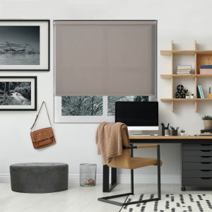 Origin Taupe Roller Blinds