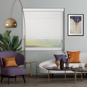 Origin White Pelmet Roller Blinds